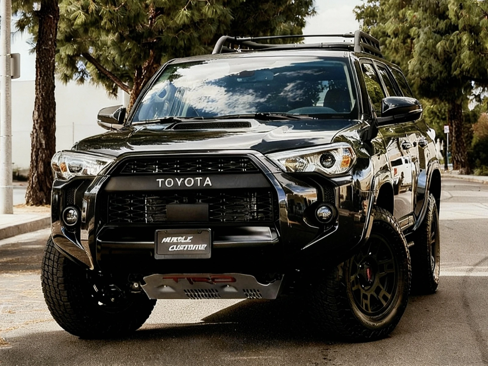 Toyota 4Runner Front-End Clear PPF — photo 2 — Hussle Customz Los Angeles