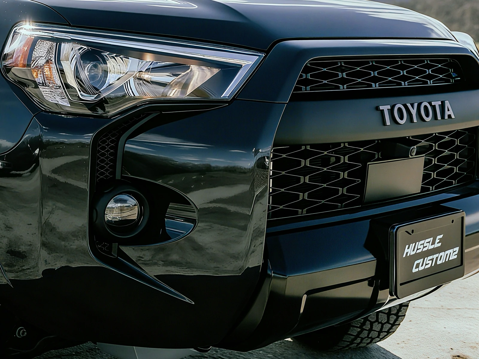 Toyota 4Runner Front-End Clear PPF — photo 3 — Hussle Customz Los Angeles