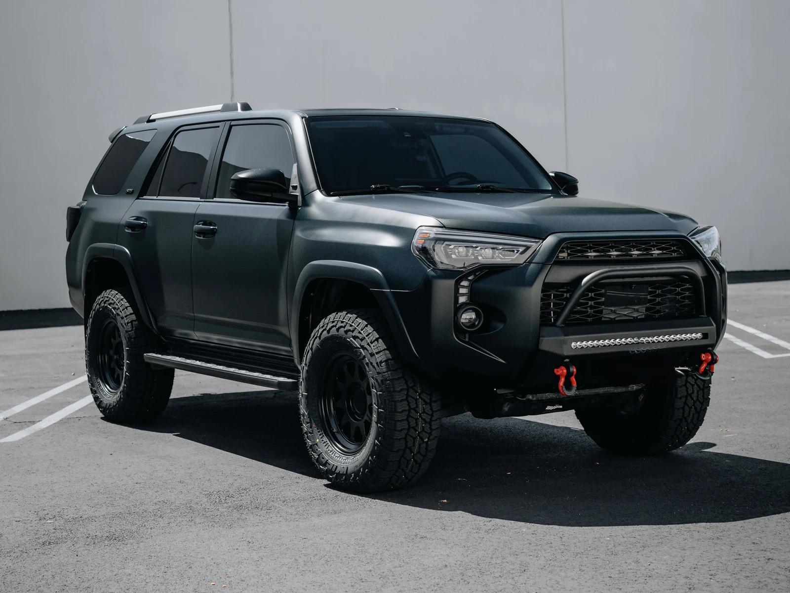 Toyota 4Runner — Matte Frozen Emerald Green Wrap | Hussle Customz